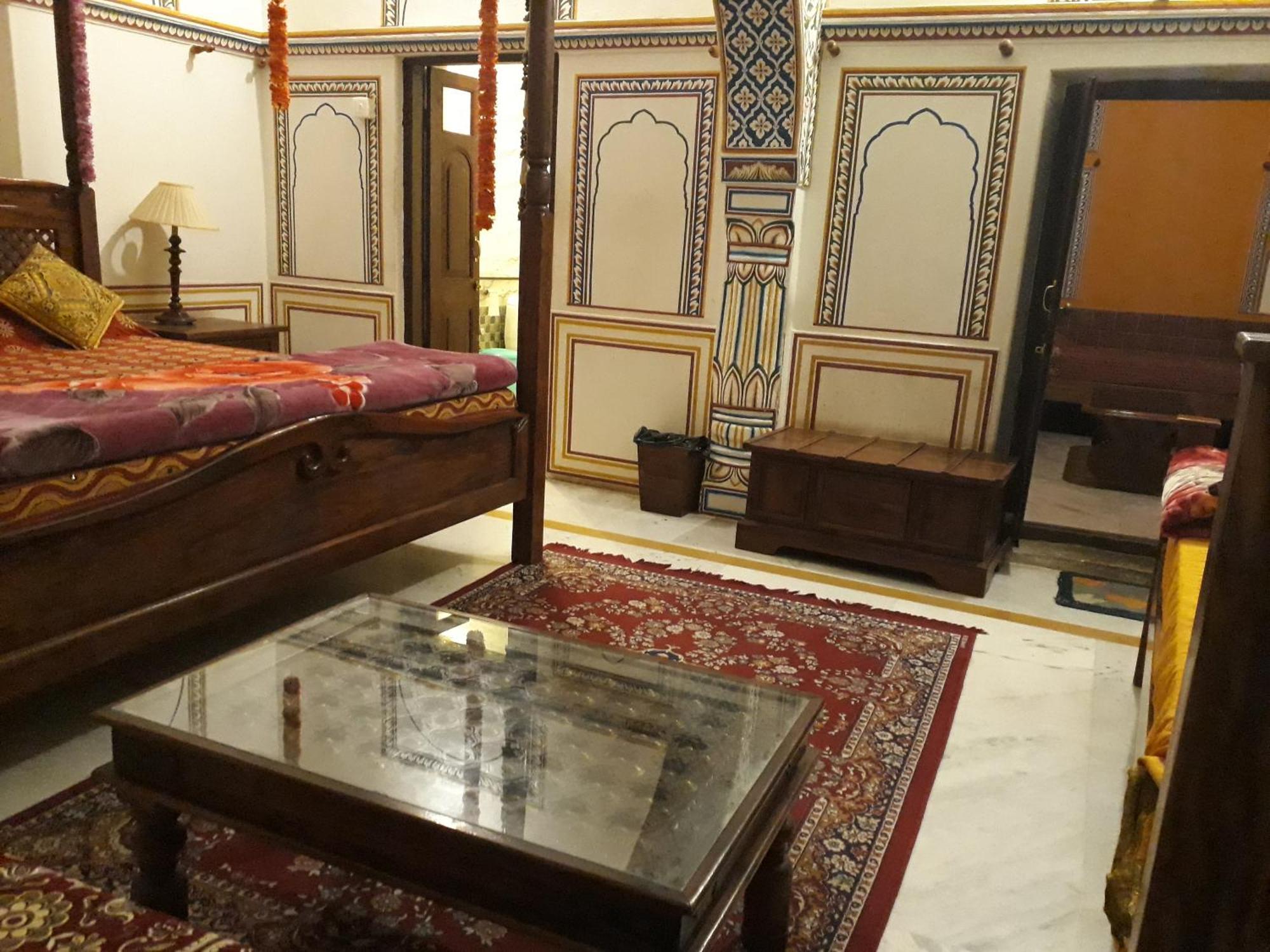 Hotel Mandawa Haveli Rum bild