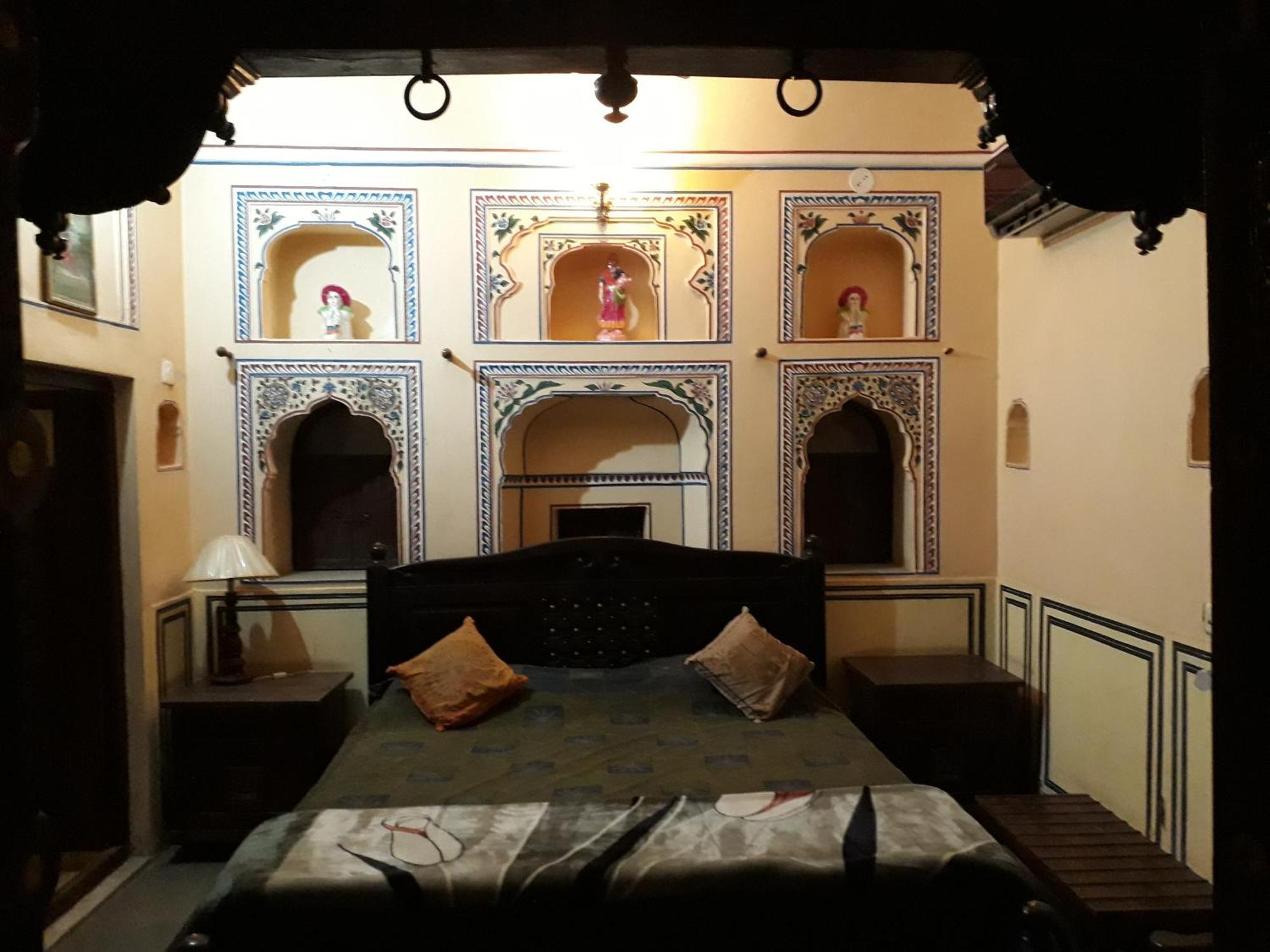 Hotel Mandawa Haveli Rum bild
